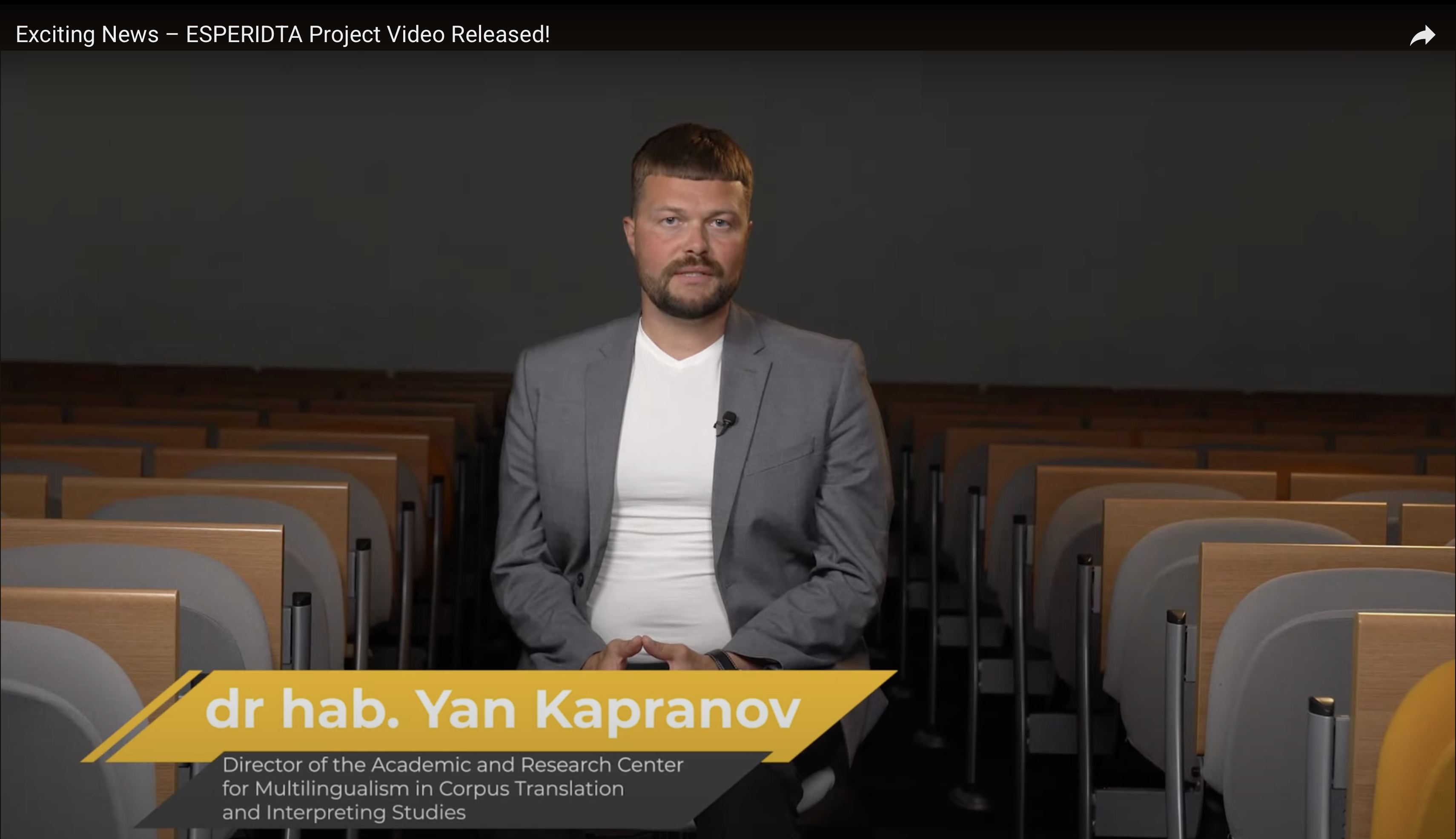 Image for 🎬 Exciting News – ESPERIDTA Project Video Released! 🌍✨
